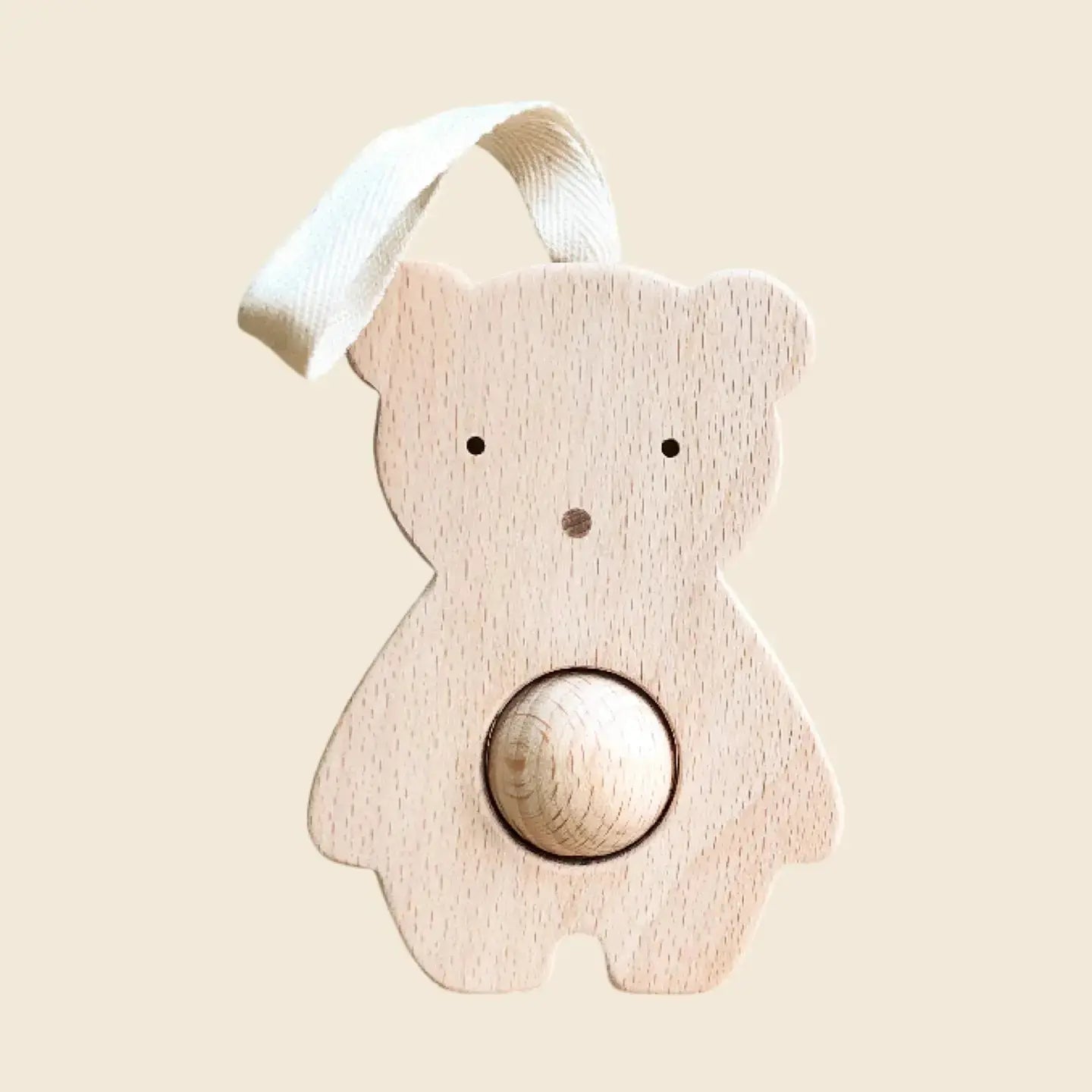 Hochet en bois BOULE KMR childwood