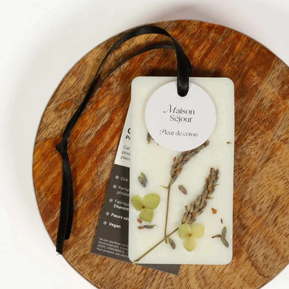 Carte florale parfumée Maison Séjour - Fleur de coton Maison Séjour