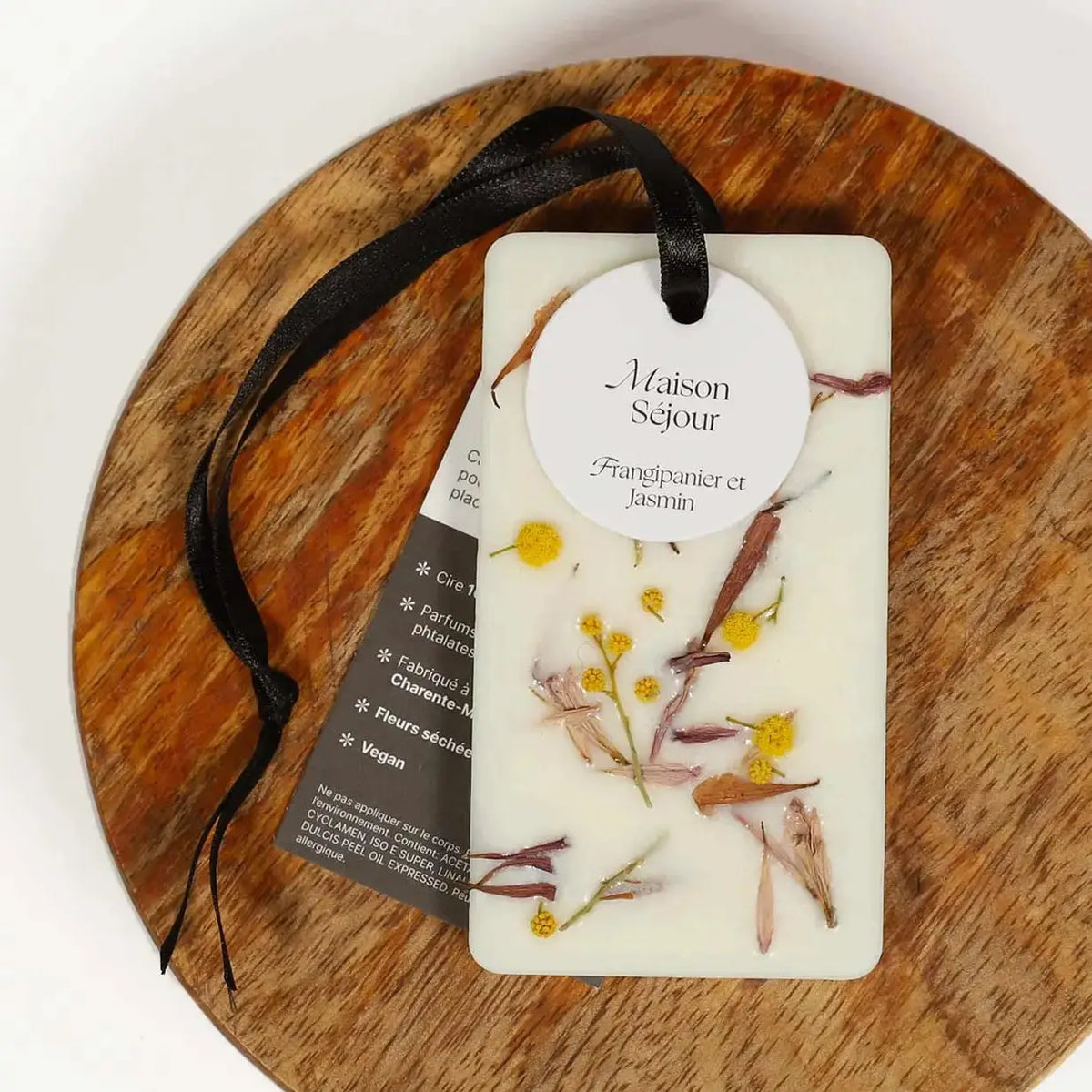 Carte florale parfumée Maison Séjour - Frangipanier & jasmin Maison Séjour