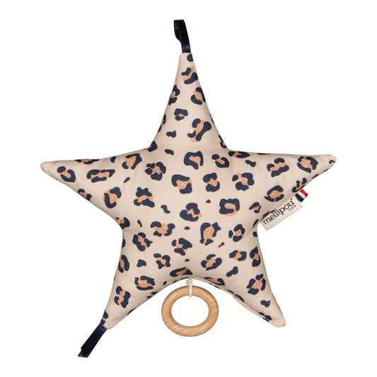 Etoile boîte à musique - Léopard