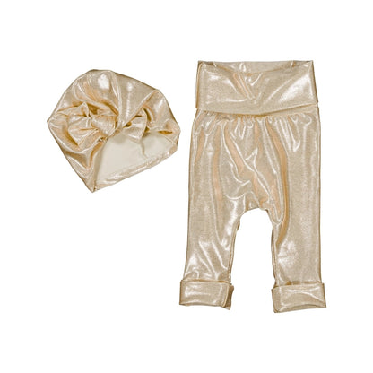 Pack legging & turban pailleté Mellipou