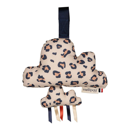 Boîte à musique nuages - Léopard