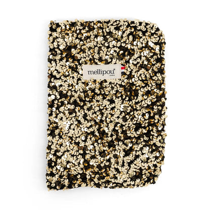 protège carnet santé pailleté Mellipou