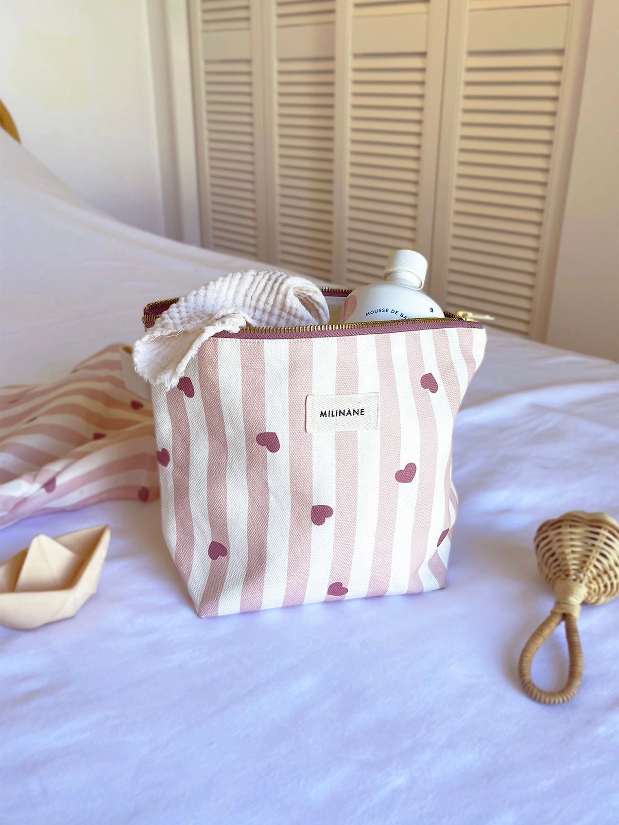 Grande trousse de toilette Milinane