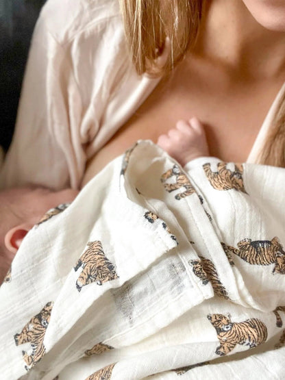 Lange en gaze de coton Milinane