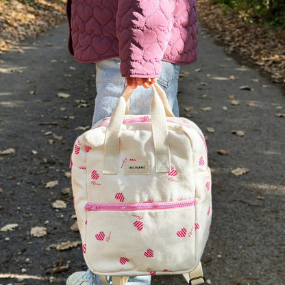 Sac à dos enfant - Coeurs girly Milinane