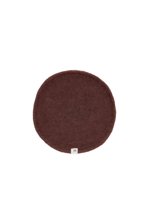 PLATO ROND plateau vide-poche en feutre - BY ARTINE - Muskhane