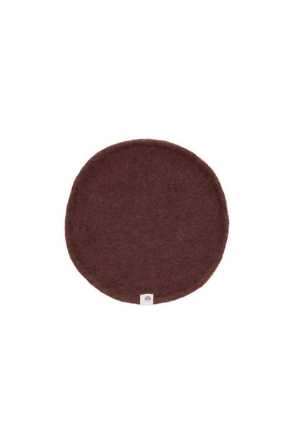 PLATO ROND plateau vide-poche en feutre - BY ARTINE - Muskhane