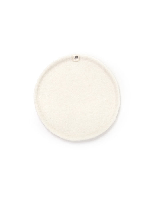 PLATO ROND plateau vide-poche en feutre - BY ARTINE - Muskhane