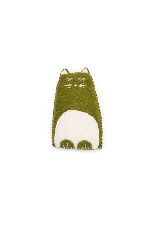 Mini coussin chat