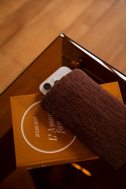 Etui téléphone en feutre Muskhane - BY ARTINE - Muskhane