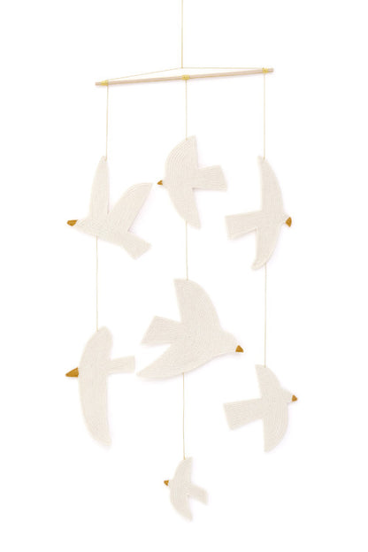 Mobile oiseaux BIRDY en feutre - BY ARTINE - Muskhane
