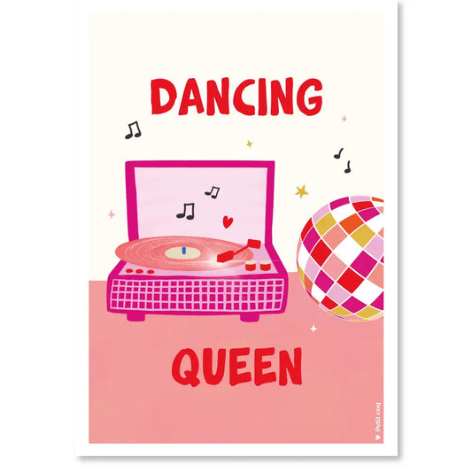 Affiche DANCING QUEEN Petit Coq