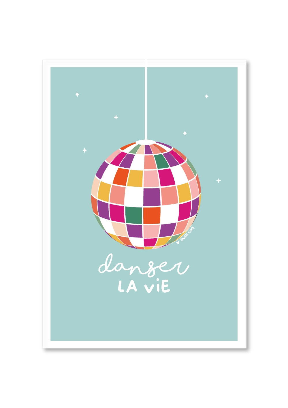 Affiche DANSER LA VIE Petit Coq