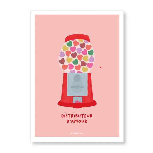 Affiche DISTRIBUTEUR D'AMOUR