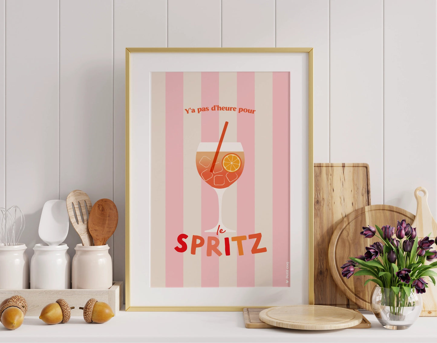 Affiche SPRITZ Petit Coq
