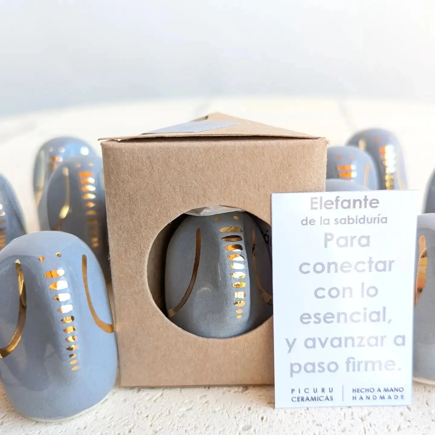 Amulette - Elephant de la sagesse Picuru