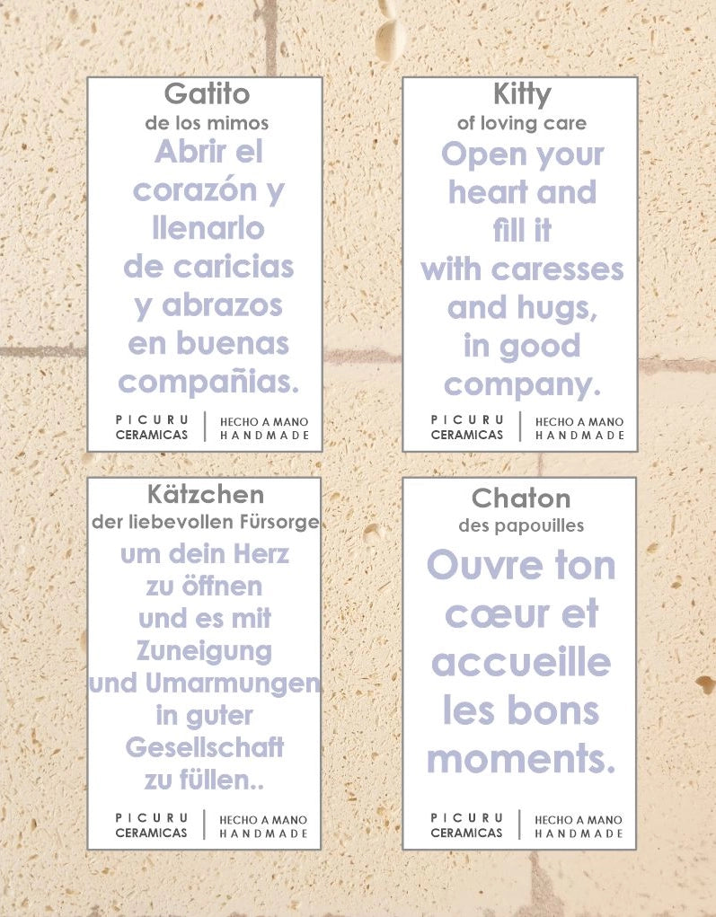 Amulette - Chaton des câlins