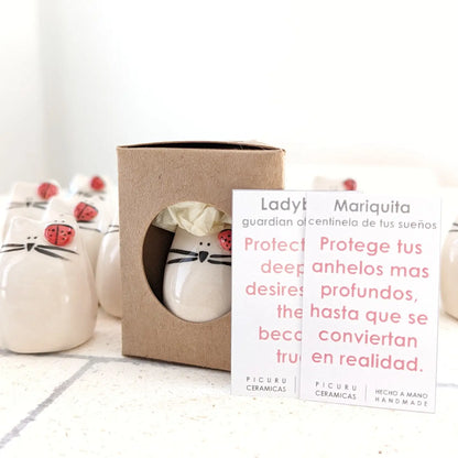 Amulette - Coccinelle gardienne des rêves