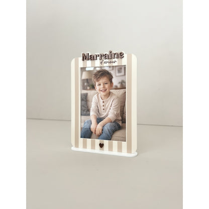 Cadre photo PARRAIN MARRAINE - BY ARTINE - Print your love
