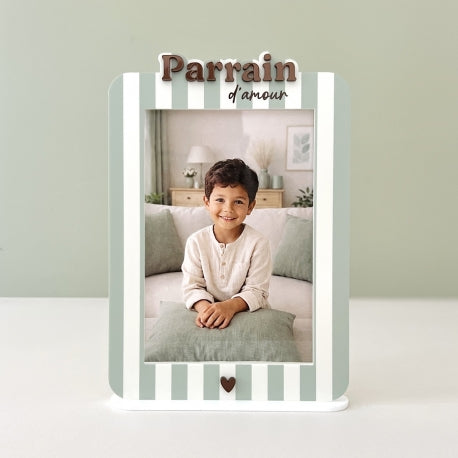 Cadre photo PARRAIN MARRAINE - BY ARTINE - Print your love