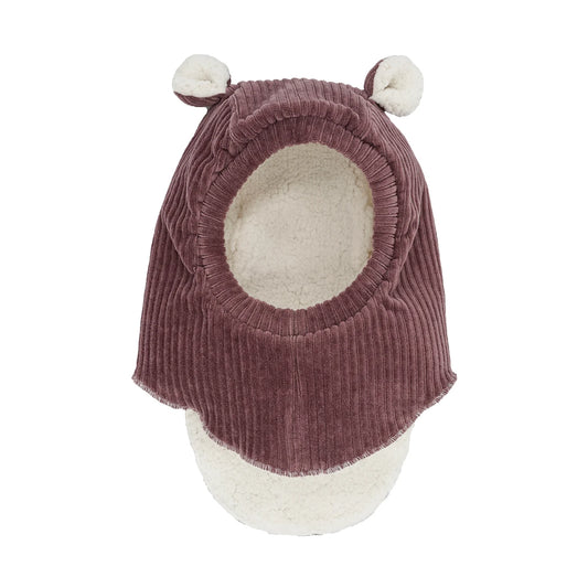 Cagoule - Velours parme