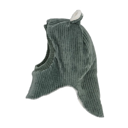 Cagoule - Velours vert