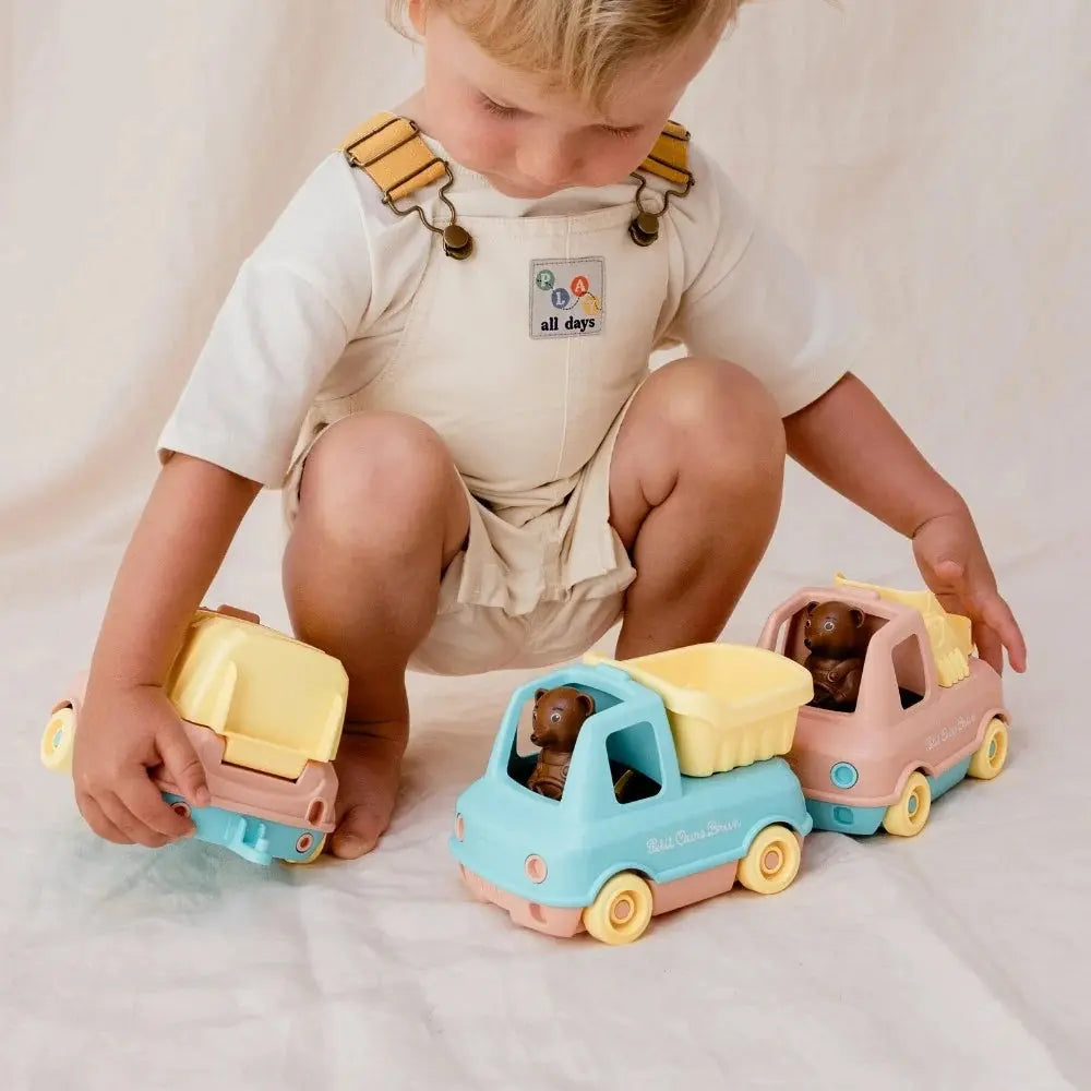 Camion Petit Ours Brun - camion benne - BY ARTINE Simple