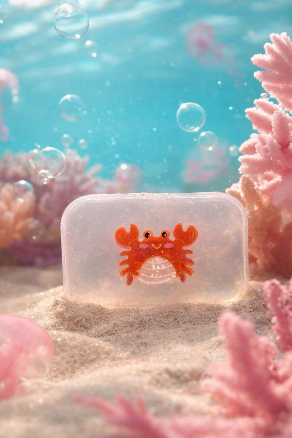 Savon surprise PINCE CHEVEUX animaux marins