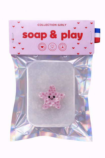Savon surprise PINCE CHEVEUX animaux marins