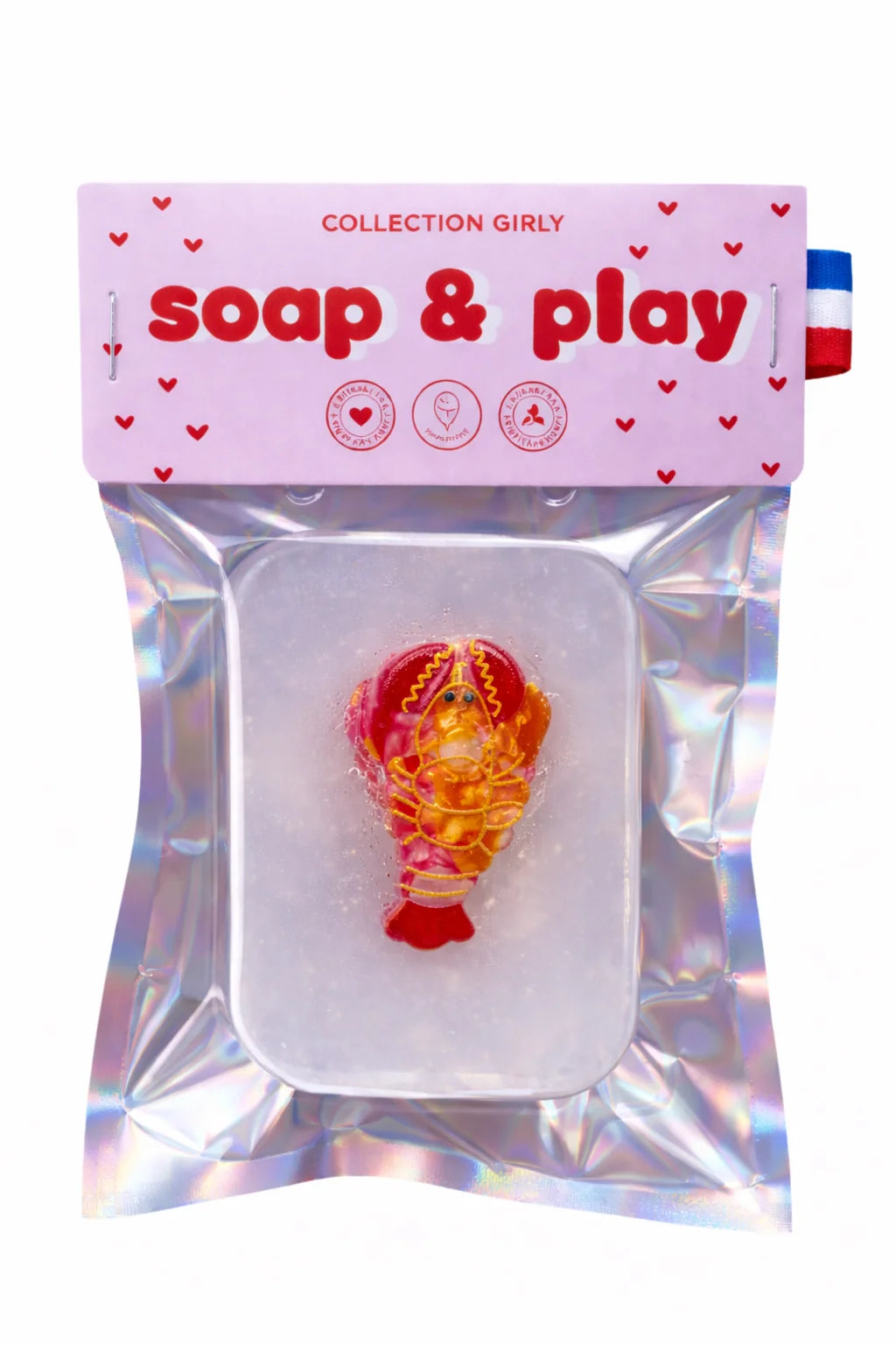 Savon surprise PINCE CHEVEUX animaux marins