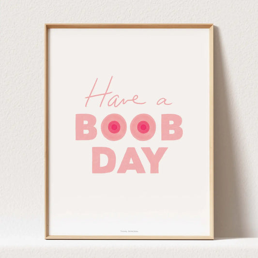 Affiche BOOB DAY