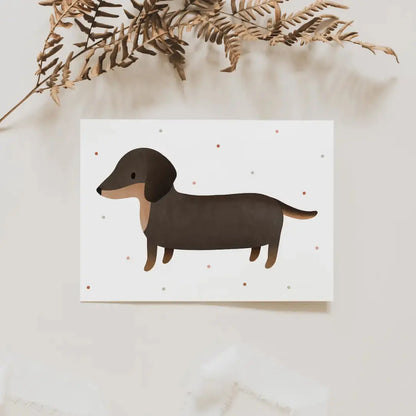 Carte TECKEL Tilda&Theo