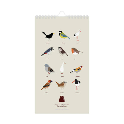 Calendrier des anniversaires "bird-day"