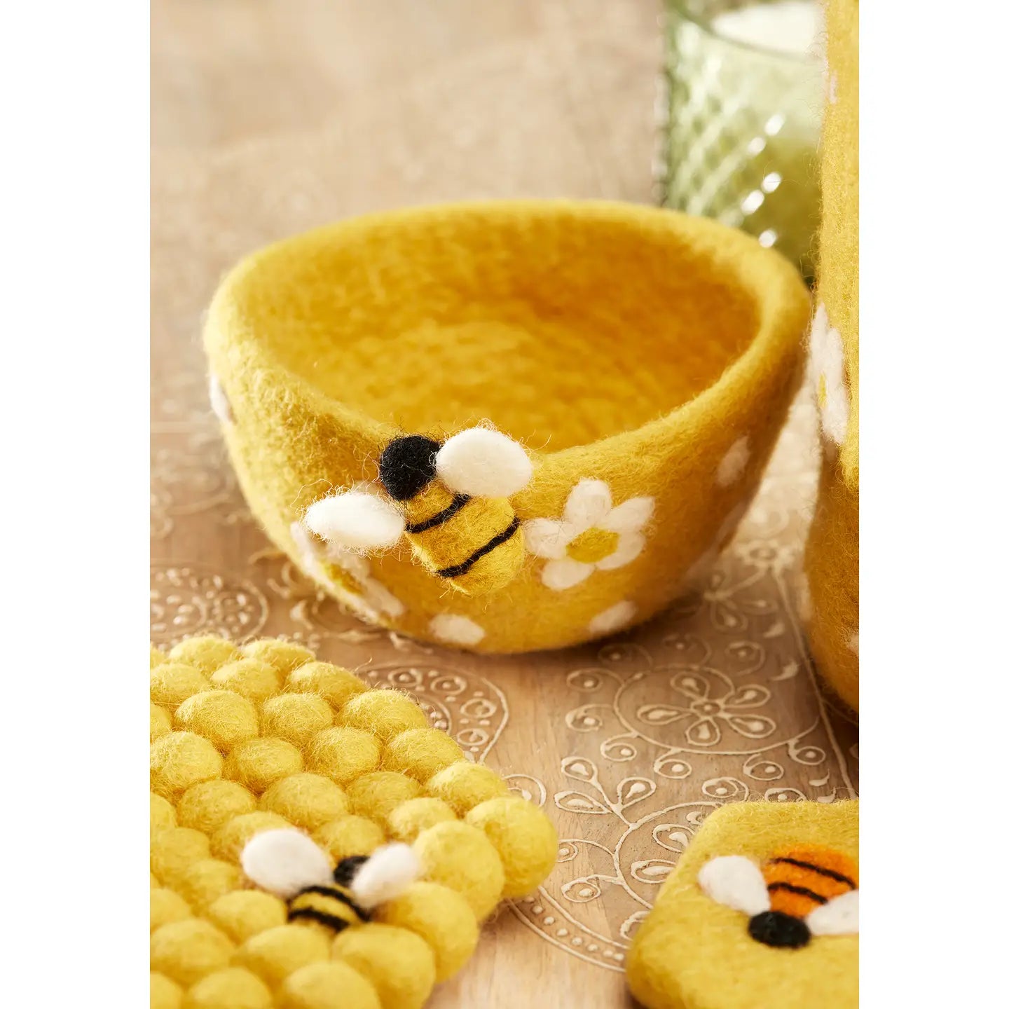 Dessous de plat abeille