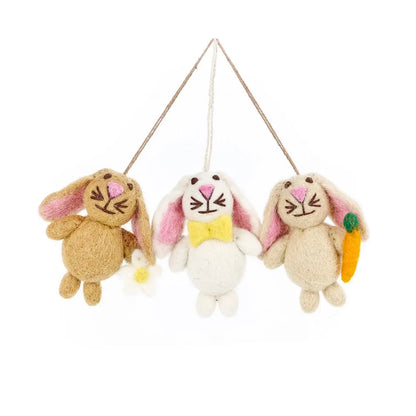 Lapins de Pâques (trio) Felt So Good