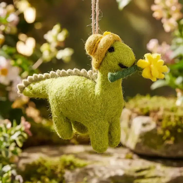 Dinosaure à la fleur Felt So Good