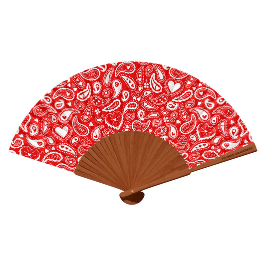 Eventail BANDANA COEUR