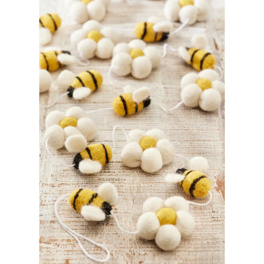 Guirlande abeilles