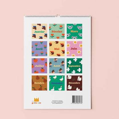 Calendrier des anniversaires