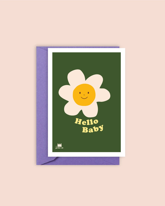 Carte HELLO BABY