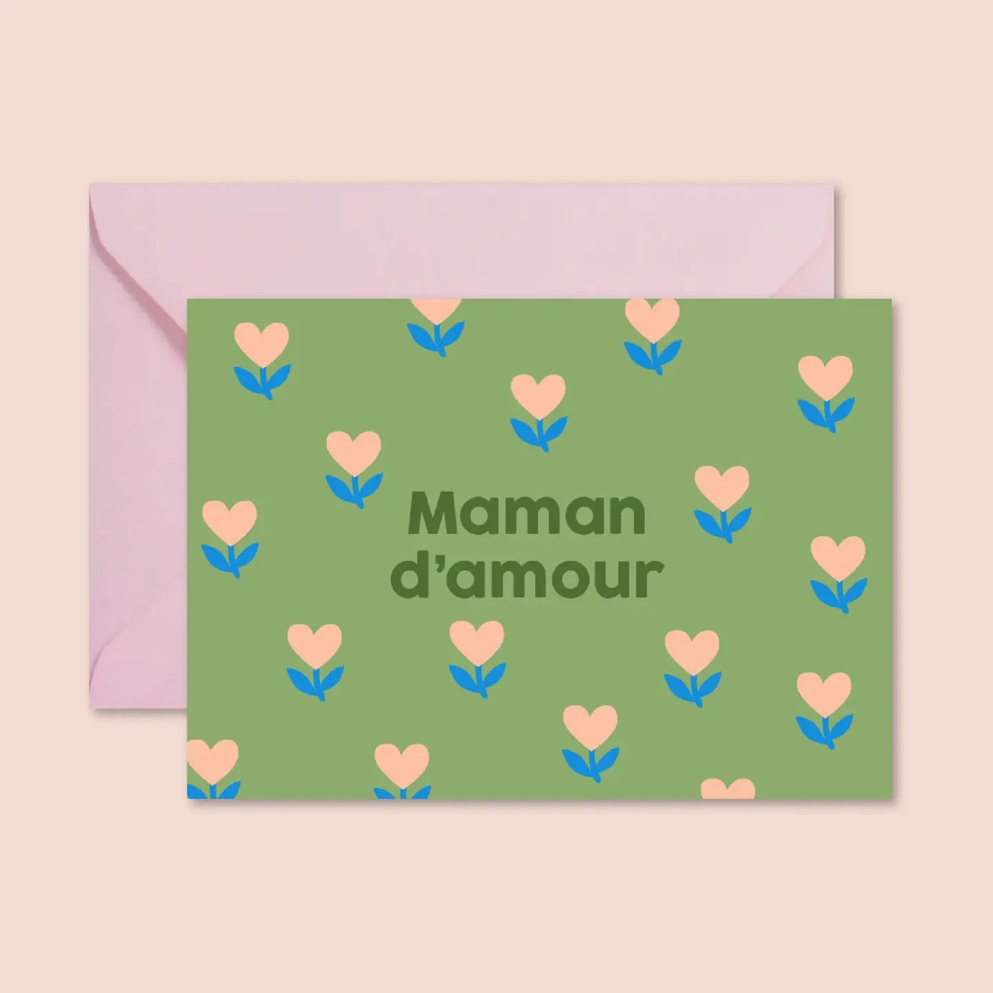 Carte MAMAN D'AMOUR Ma Petite Vie