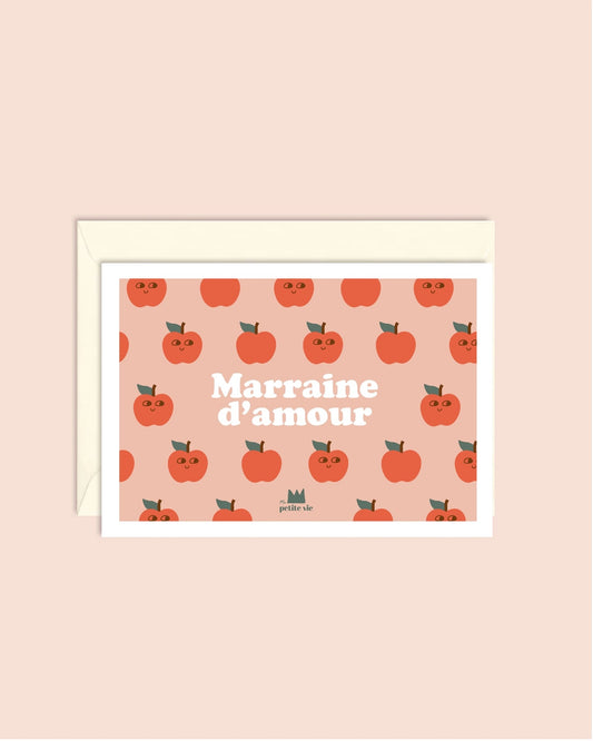 Carte MARRAINE D'AMOUR Ma Petite Vie