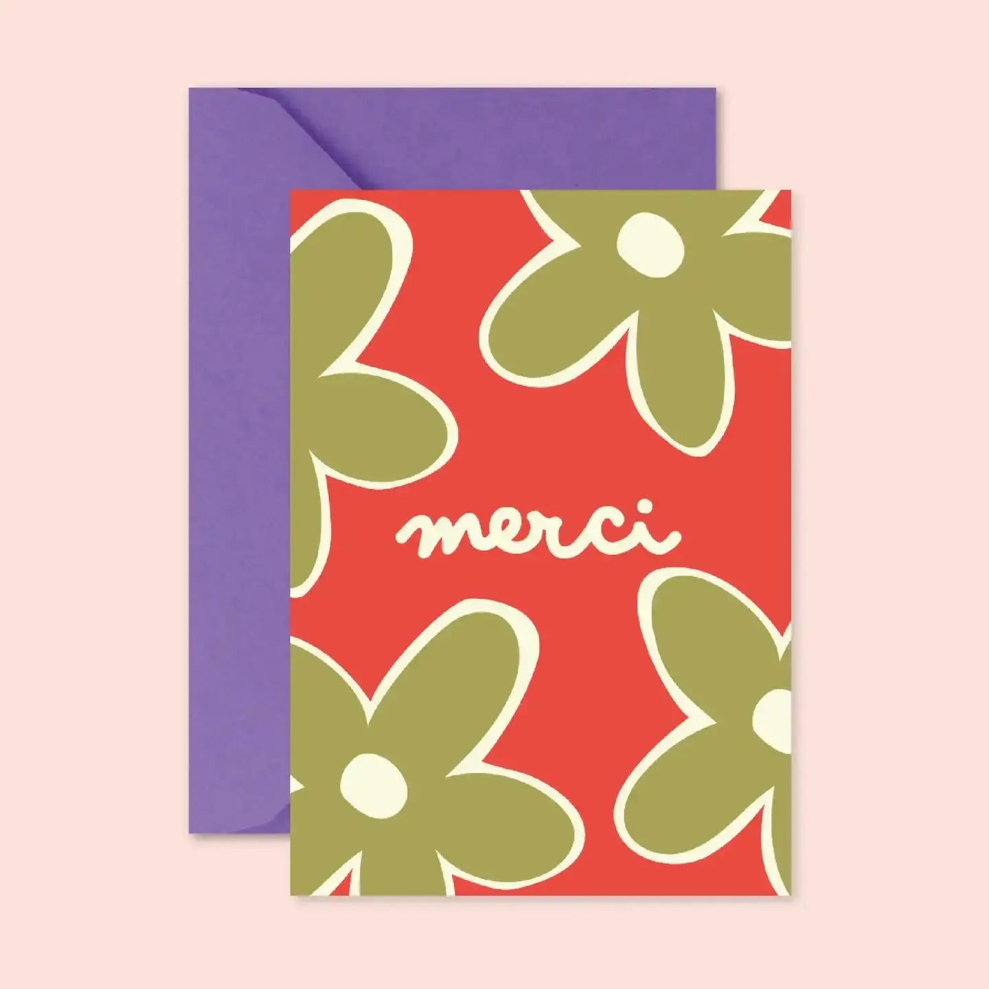 Carte MERCI FLEURS Ma Petite Vie