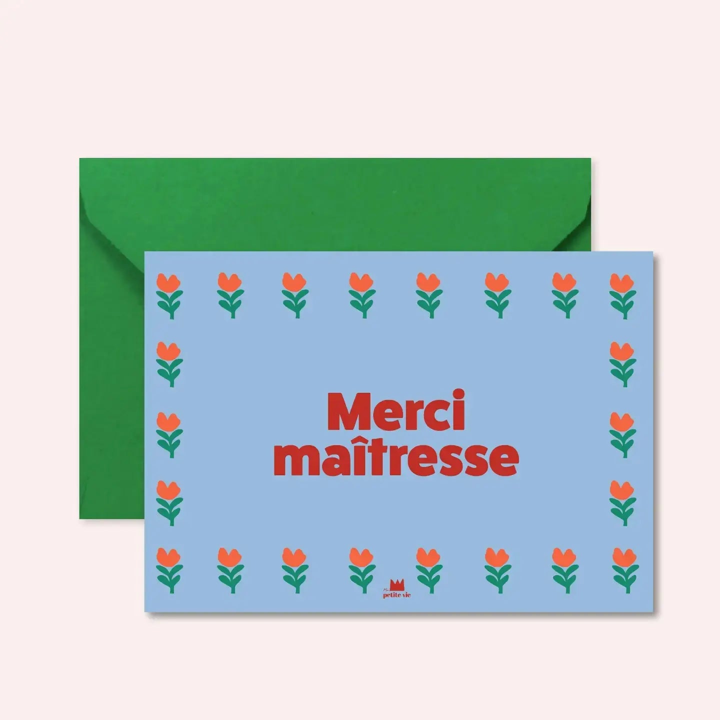 Carte MERCI MAITRESSE Ma Petite Vie