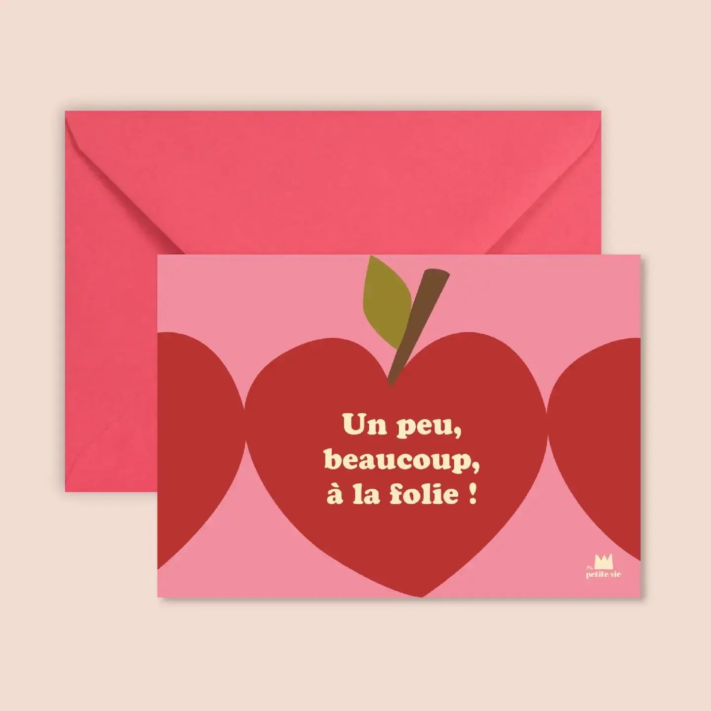 Carte UN PEU, BEAUCOUP Ma Petite Vie