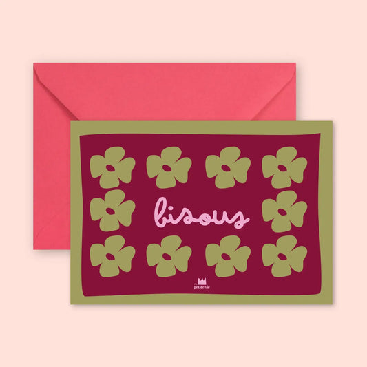 Mini carte BISOUS
