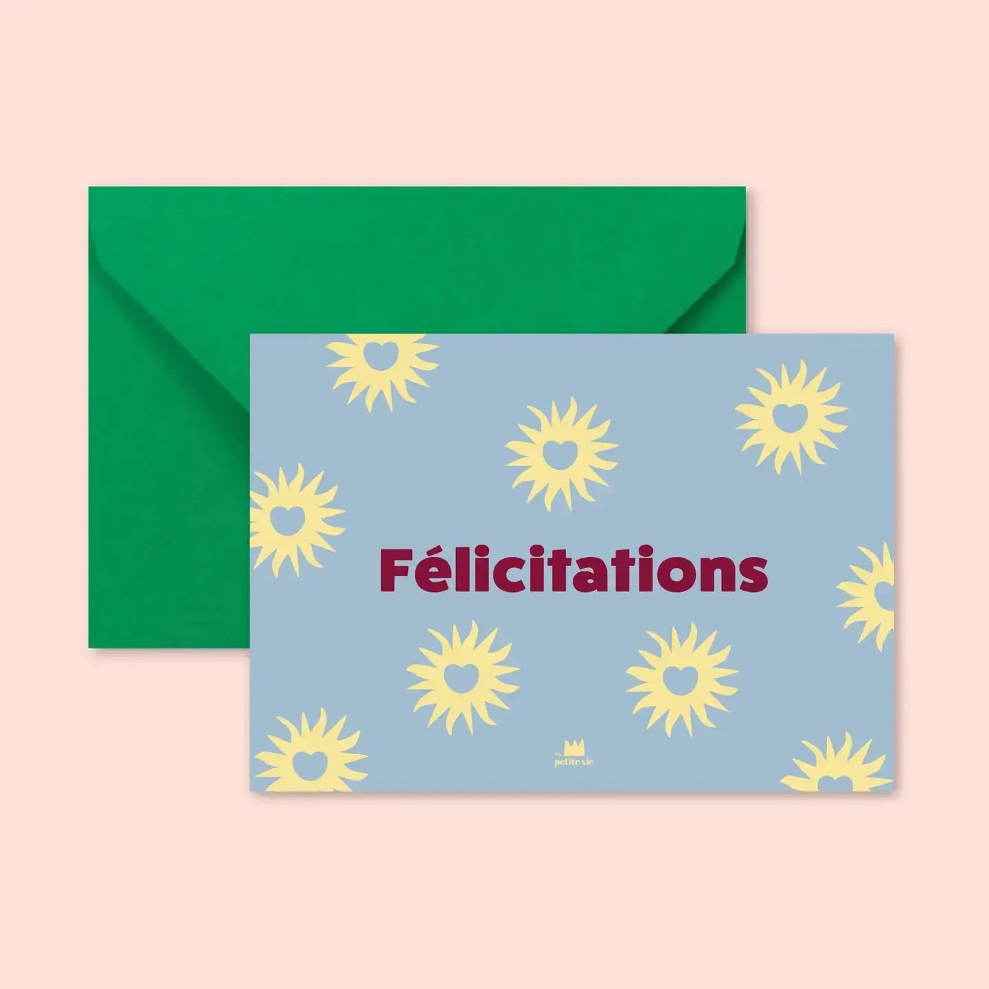 Mini carte FELICITATIONS Ma Petite Vie