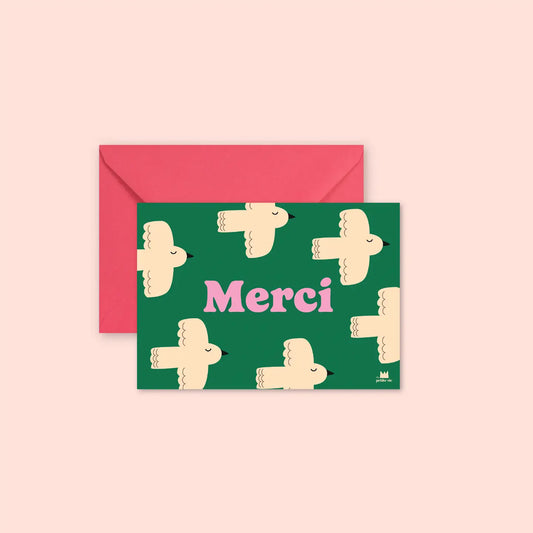 Mini carte MERCI