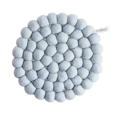 Dessous de plat feutre en laine - uni - BY ARTINE Aveva